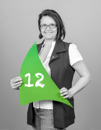 Logo-Jahre durchschnittliche Betriebszugehörigkeit